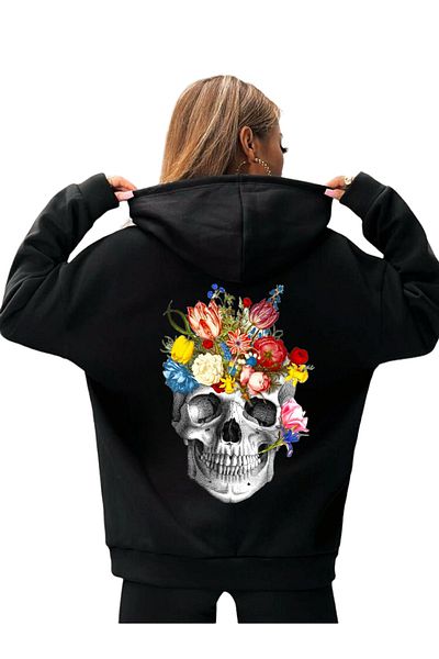 BENROMA Φούτερ Unisex με κουκούλα