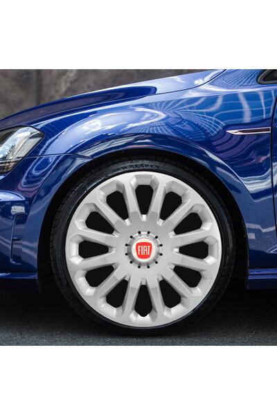 Alanucuzluk Fiat Doblo 14 Inç Uyumlu Jant Kapağı 4'lü Takım Gri 2514