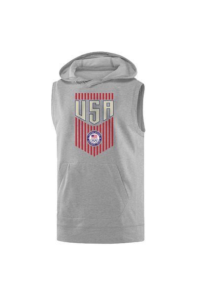 usateamfans قميص بدون أكمام من الولايات المتحدة الأمريكية