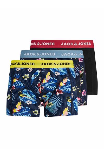 Jack & Jones Jacflower 3 Pack Boxer 12194104