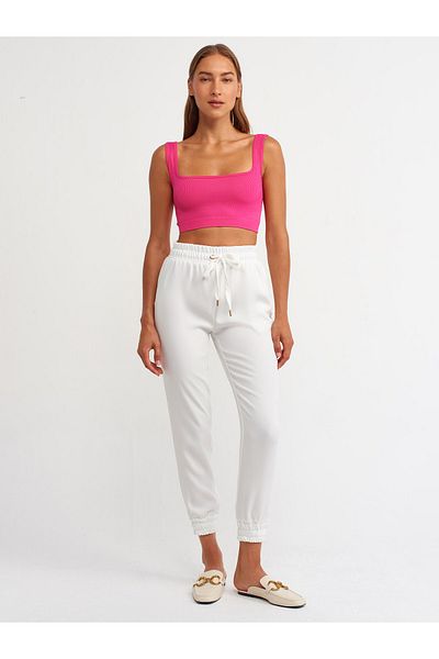 Dilvin Strappy Crop Top