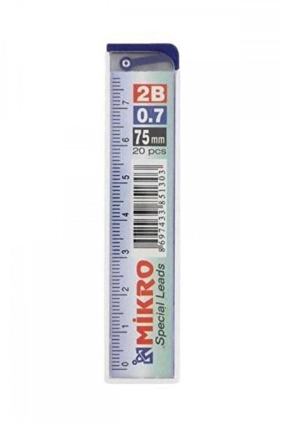 Mikro Min Special 6 Pieces 0.7 Ruled Pen Tips 75 Mm 2b