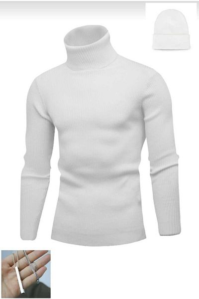 JAKSTONE 3-Piece Combination Sweater Hat Necklace Gift Emka