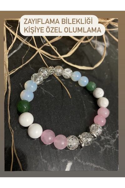 Melek Bozkurt Doğal Taş Zayıflama Bilekliği
