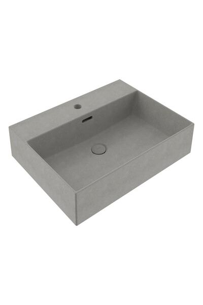 Bocchi Mılano Lavabo 50 Cm Mat Beton