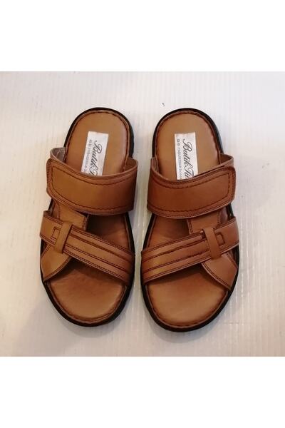 Butik Tülin Unisex Hakiki Deri Taba Çapraz Bant Cırt Cırtlı Bant Yumuşak Esne...