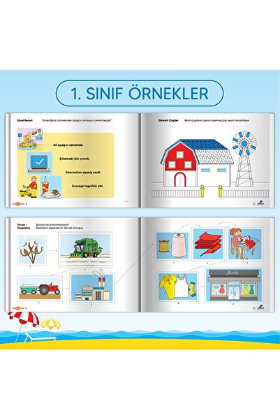 Adeda Yayınları Adeda Tatil Etkinlikleri Kitabı 1. Sınıf / Osman Abalı / Adeda Yayınları / 9786057478733