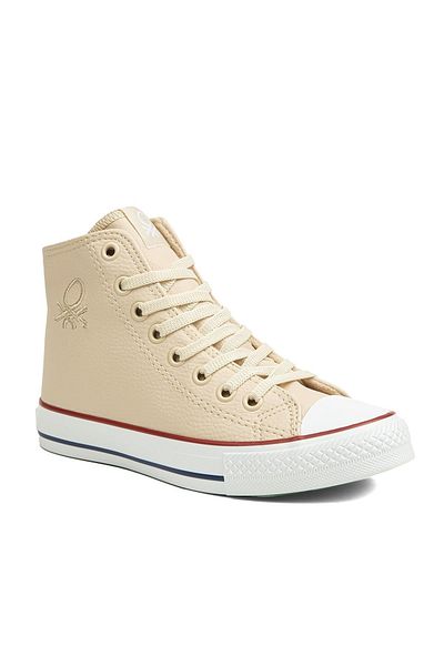 Benetton ® |   Bn-30727 - 3374 Bej - Pantofi sport pentru dama