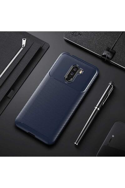 kılıffuarı جراب متوافق مع هاتف Xiaomi Pocophone F1 مصنوع من السيليكون بتصميم ...