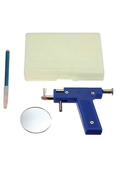 Jewval Kulak Delme Piercing Tabancası 98 Adet Kulak Delme Küpesi