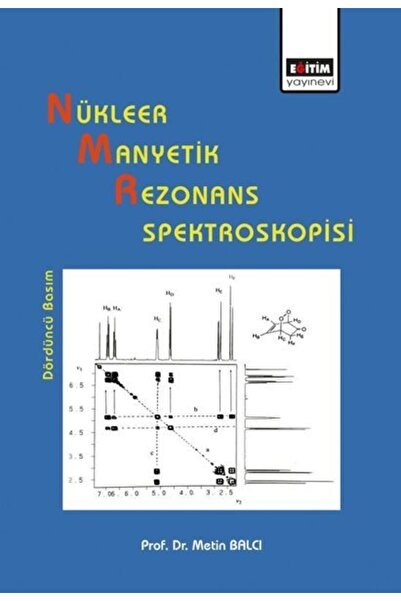Eğitim Yayınevi Nükleer Manyetik Rezonans Spektroskopisi _yeni Baskı _2022 Basım