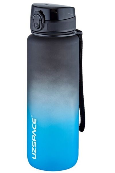 Uzspace 1000ml Large Size Double Color Softtouch Ff Collection Tritan Water Bottle