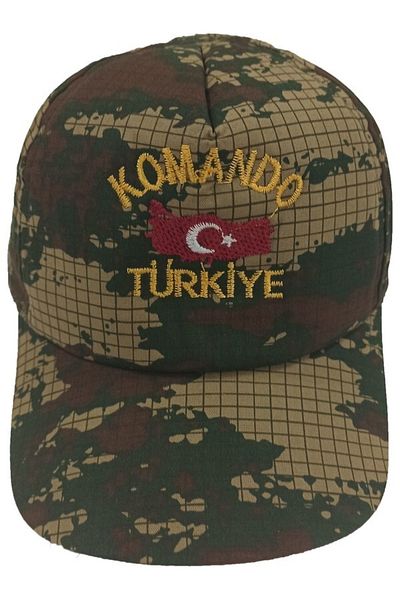 asil türk Children's Army Cap Camouflage Hat