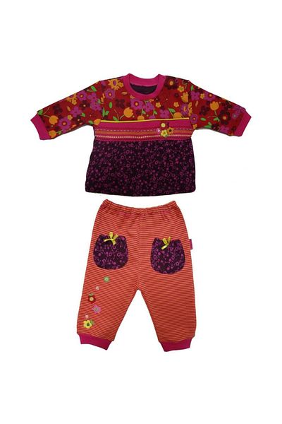 Bebepan 2042 Bebepan Smile - 3-18 Months Colorful Set of 2