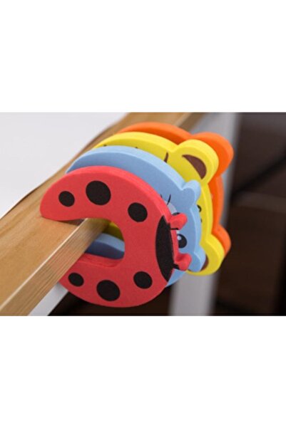 Çokuygunuz Kapı Pencere Kapanma Önleyici Kapı Stoperi 4 Adet Çocuk Güvenlik