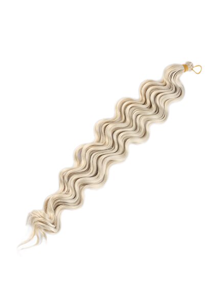 Suzan Peruk Πλατινένια ανταύγεια μαλλιών Water Wave