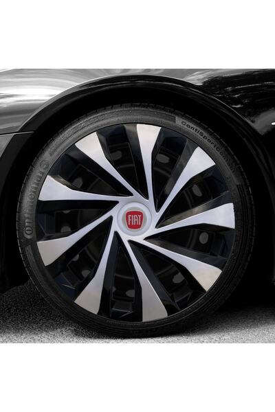 Alanucuzluk Fiat Grande Punto 15'' Inç Uyumlu Jant Kapağı 4 Adet 1 Takım 3005