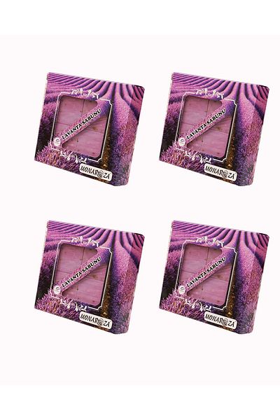 MonaRoza 4-Piece Lavender Soap Set of 4