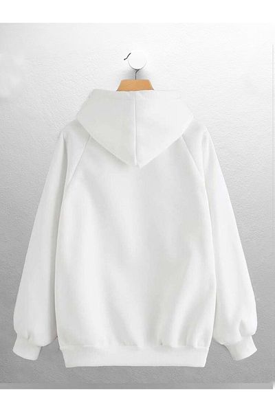 CANDEL Φούτερ Unisex με κουκούλα Icebear με στάμπα