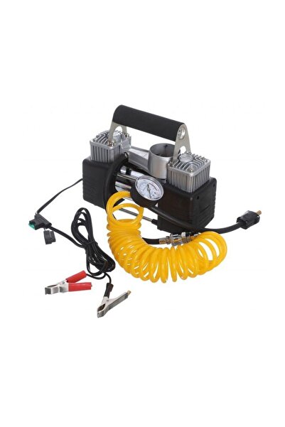 DİAMONDBM Hava Kompressörü Metal Çift Piston Araç Oto Lastik Şişirme