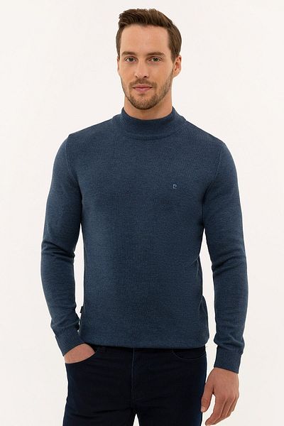 Pierre Cardin Мъжки трикотажен пуловер с половин деколте 1465561 Дортмунд