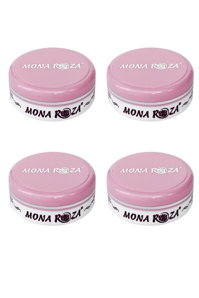MonaRoza مجموعة كريم الوجه واليدين ألوفيرا مكونة من 4 قطع - 125 مل × 4 قطع