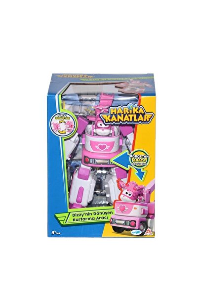 MEGA Harika Kanatlar Dizzy'nin Dönüşen Kurtarma Aracı %100 Lisanslı