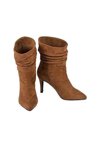 NOOSY Γυναικείες μπότες Bellows Tan