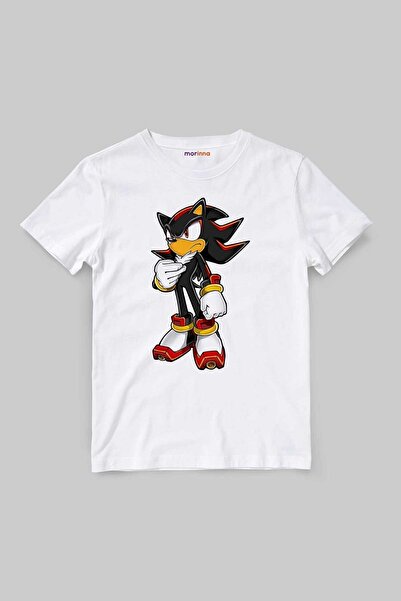 Morinna İm تي شيرت سونيك ذا هيدجهوج شادو للأطفال Mr-16
