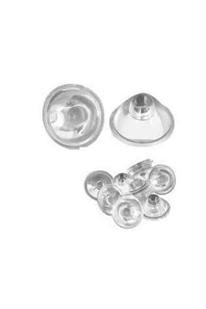 Genel Markalar 2 Adet 1w Power Led Lensi Led Merceği 1 Watt Led Mercek 45 Derece