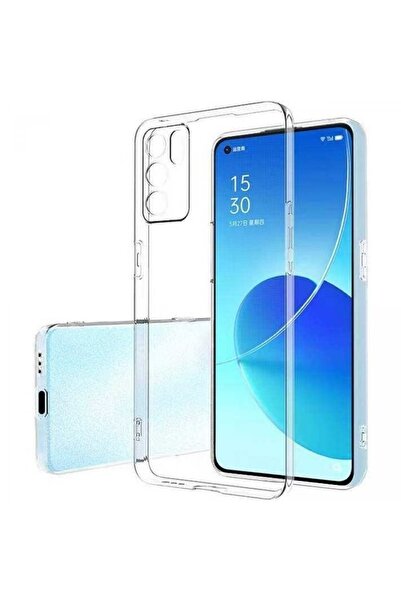 HappyCase Oppo Reno 6 Kılıf Lüx Şeffaf Silikon