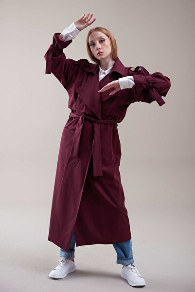 SahraAfra Dina Oversize Trench Coat
