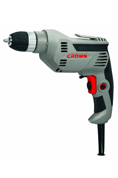 Crown Metal Şanzumanlı 10 Mm 550w Devir Ayarlı Delici Darbesiz Matkap Vidalam...