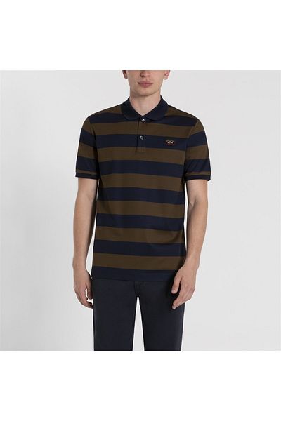 PAUL&SHARK Men's Knitted Poloshirt C.wCotton