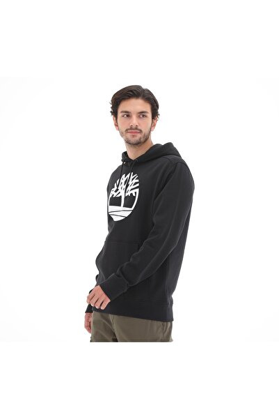 Timberland B0a2bjhn921-r Yc Core Tree Logo Pull Over Hoodie (bru Ανδρικό φούτερ μαύρο