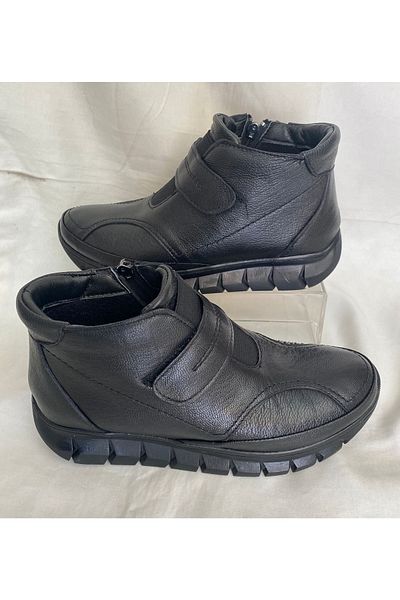 VOOG Women's Bone Protruding Leather Boots