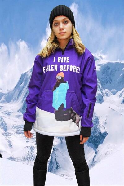 SNOWSEA Özel Tasarım Snowboard Montu, Kadın Kar Montu