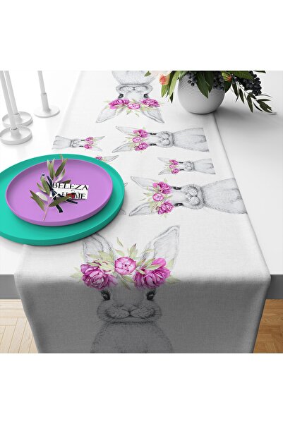 BelezaHome Cute Rabbit Easter American&runner Service