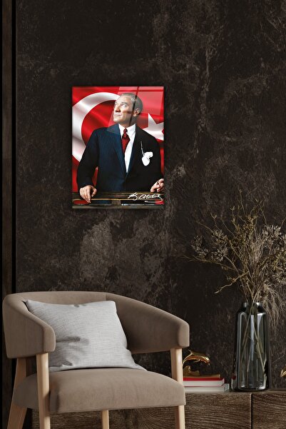 Decorita Стъклена маса | Серия Ататюрк | 1 | 30 см х 40 см