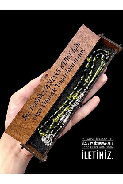 KANUNİ TESBİH Hareli Arpa Kesim Kehribar Benzetmesi Tesbih