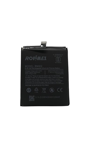 Rovimex Xiaomi Mi Pocophone F2 Pro Bm4q Batarya Pil