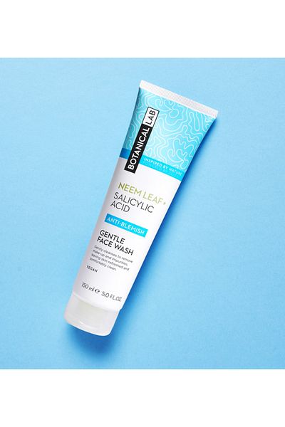 Botanicallab Face Washing Gel Neem Tree Leaf Extract Salicylic Acid For Sensitive Skin 150 ml