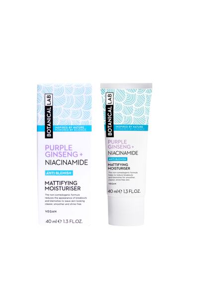 Botanicallab Mattifying Skin Care Cream with Purple Ginseng and Niacinamide 4...