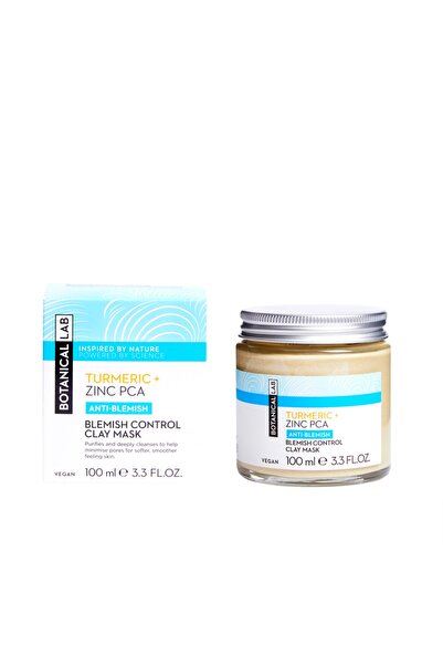 Botanicallab Zerdeçal Ve Çinko Pca Akneye Eğilimli Ciltler Için Kil Maskesi 1...