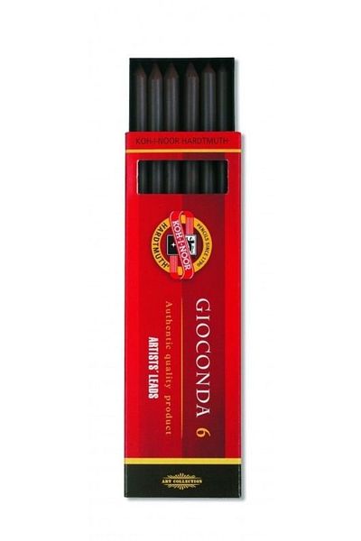 Koh-i Noor 5.6 mm Portmin Tip 6B Graphite Box of 6