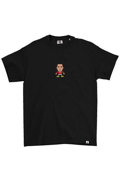 Sekiz Numara Cristiano Ronaldo Miniature Figure T-Shirt