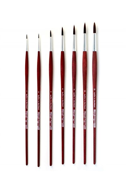 Da Vinci Sentetik Yuvarlak Fırça 8630t5 No.10
