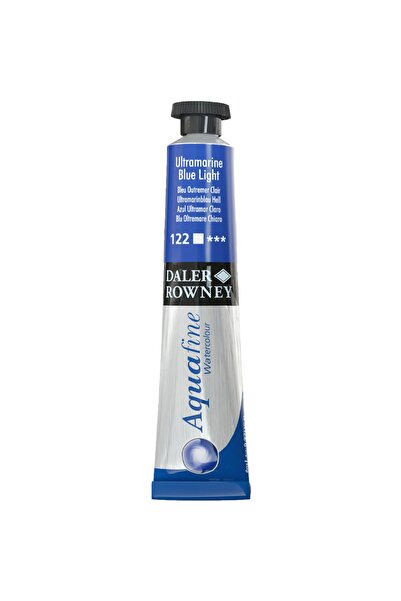Daler Rowney DR Aquafine Tüp Sulu Boya 8ml 122 Ultramarine Blue Light