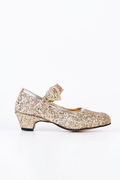 Baby DS Sparkle Heeled Shoes Gold 26