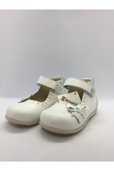 Ortopedia Ortopedik Çocuk Deri Ayakkabı 661 - Beyaz